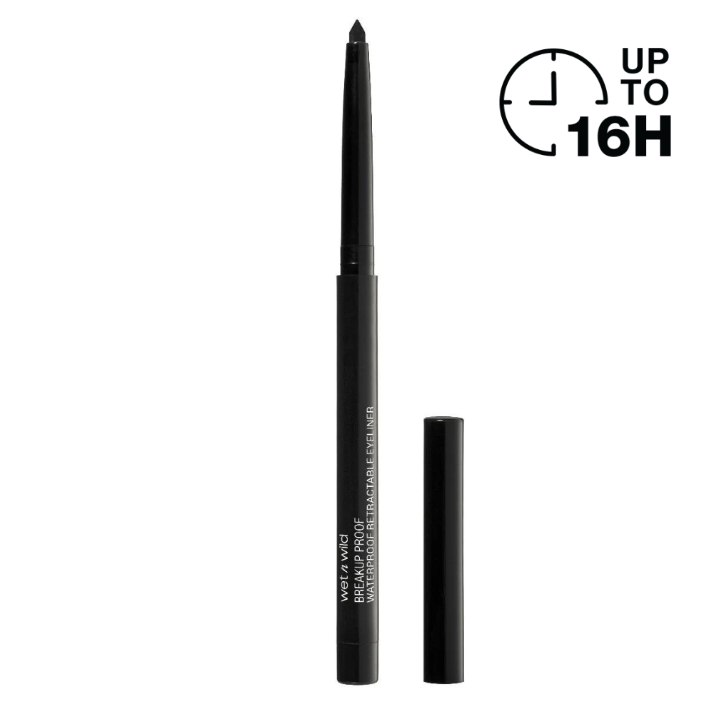 Breakup Proof Waterproof Retractable Gel Eyeliner- Black
