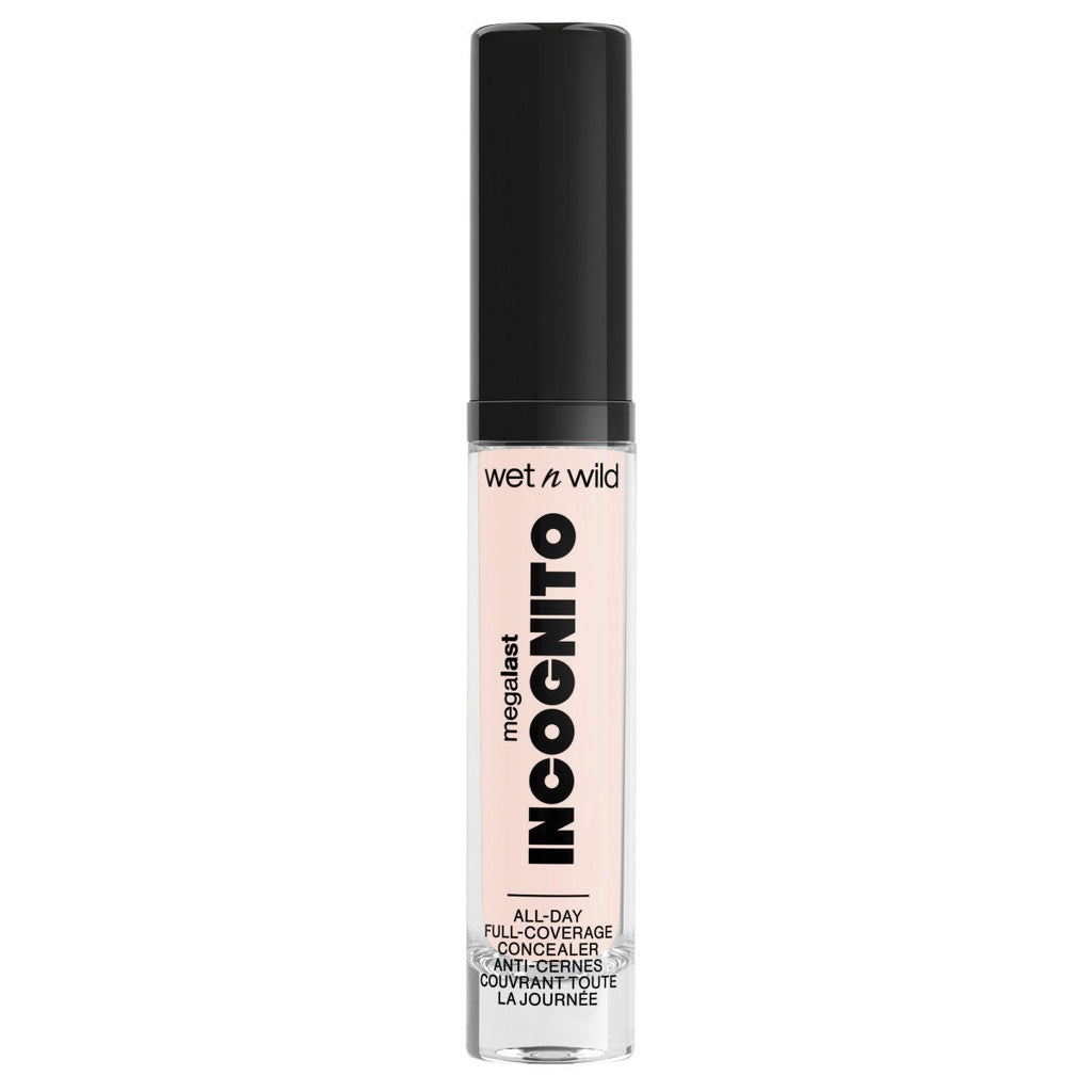 Wet n wild | Mega Last Incognito All-Day Full Coverage Concealer | Product front facing cap on, with no background