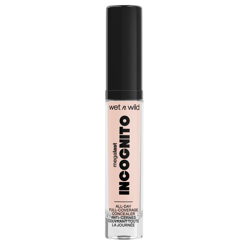 Wet n wild | Mega Last Incognito All-Day Full Coverage Concealer | Product front facing cap on, with no background
