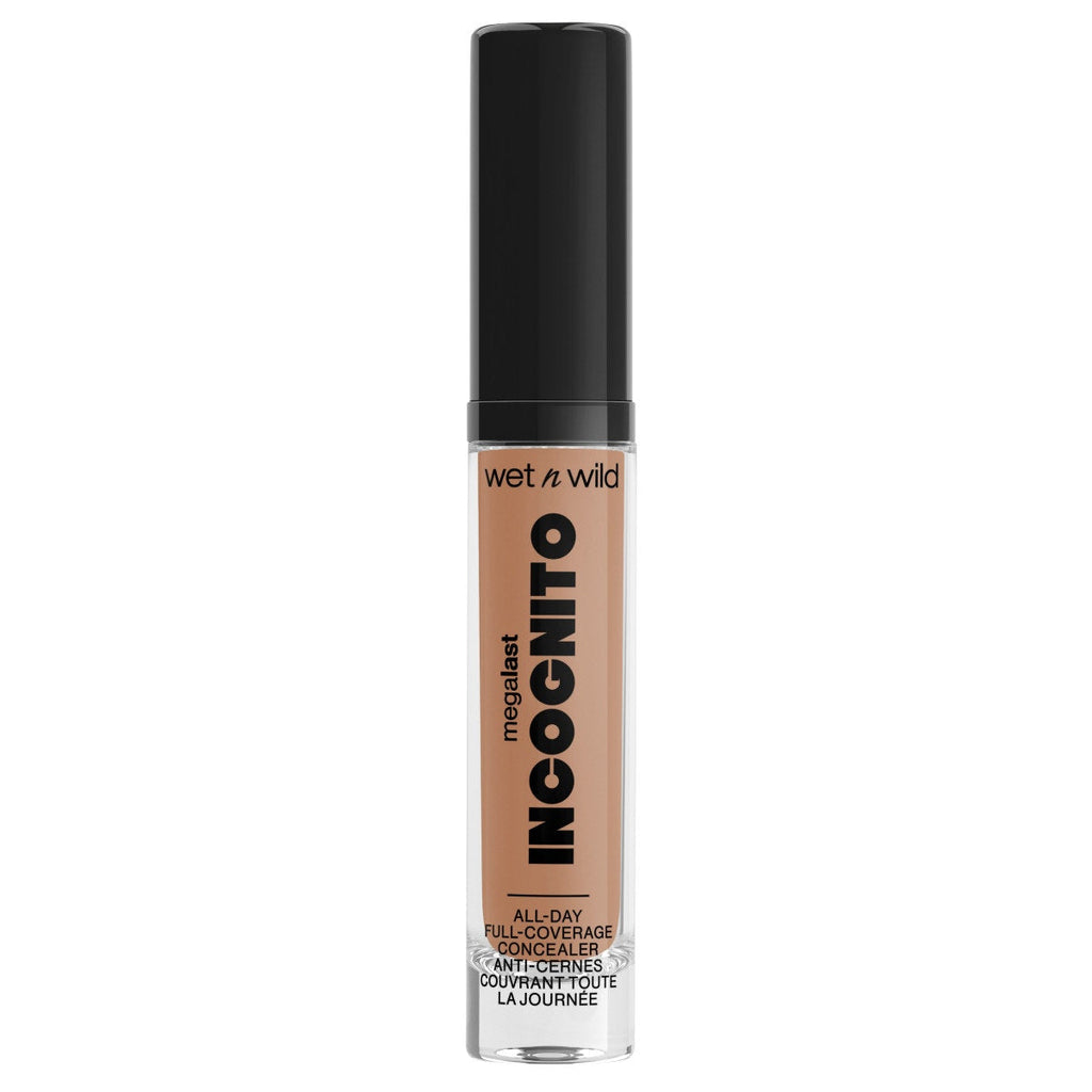 Wet n wild | Mega Last Incognito All-Day Full Coverage Concealer | Product front facing cap on, with no background