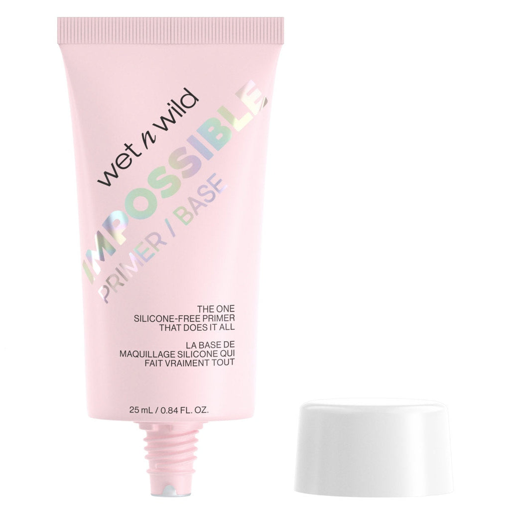 Wet n wild | Prime Focus Impossible Primer | Product front facing cap off, with no background