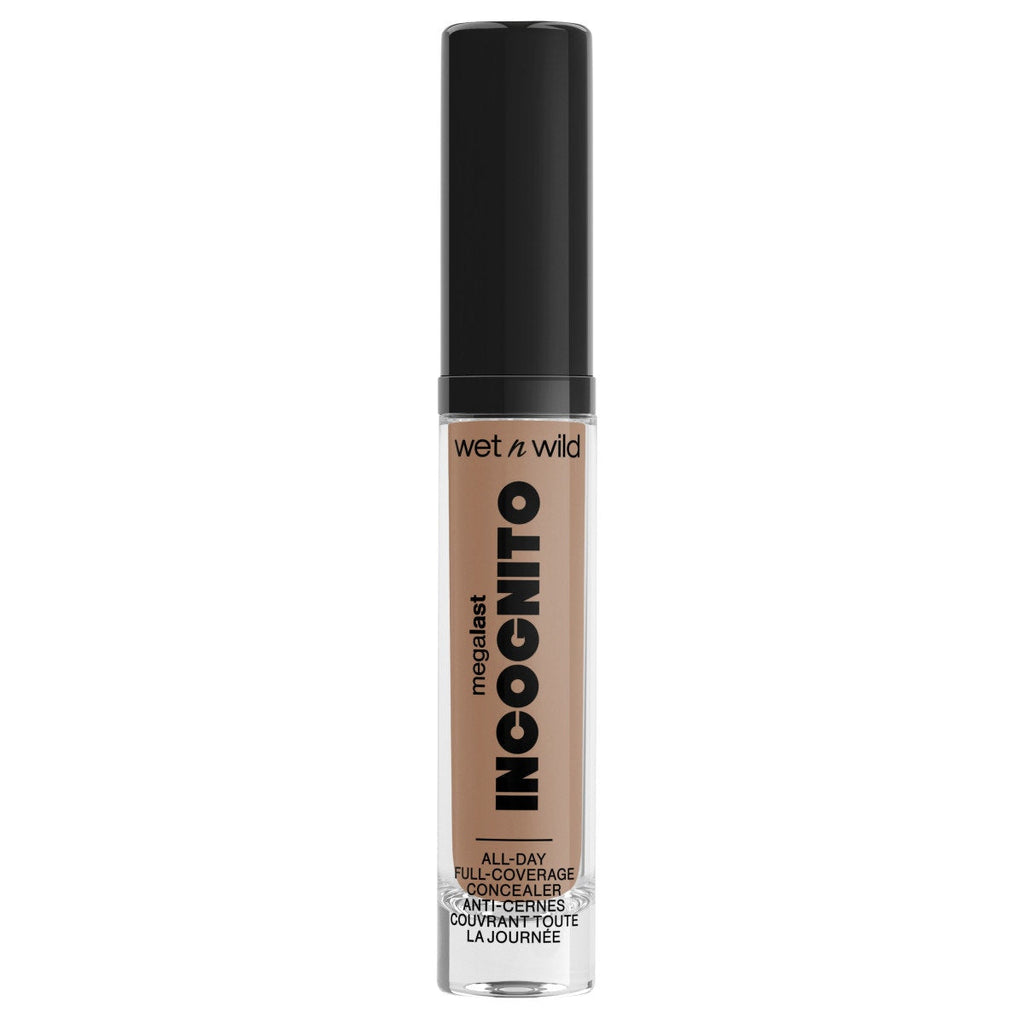 Wet n wild | Mega Last Incognito All-Day Full Coverage Concealer | Product front facing cap on, with no background