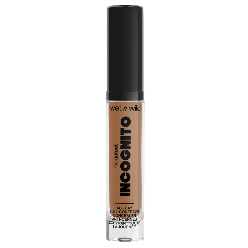 Wet n wild | Mega Last Incognito All-Day Full Coverage Concealer | Product front facing cap on, with no background