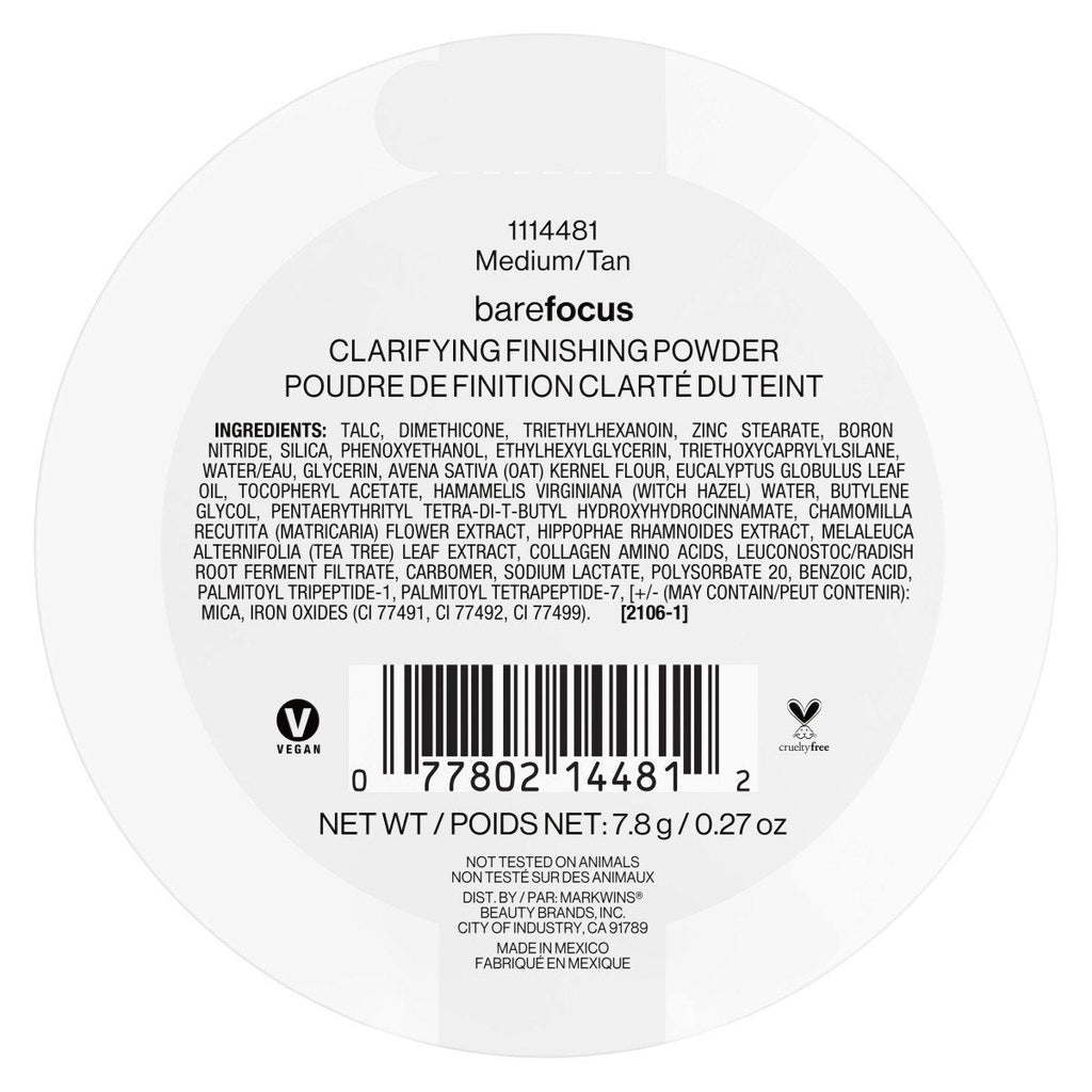 Bare Focus Clarifying Finishing Powder-Medium-Tan
