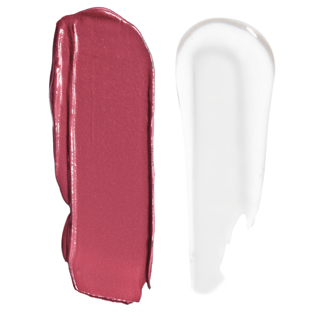 Wet n wild | Megalast Lock 'N' Shine Lip Color + Gloss- LA Pink | Product swatch, with no background