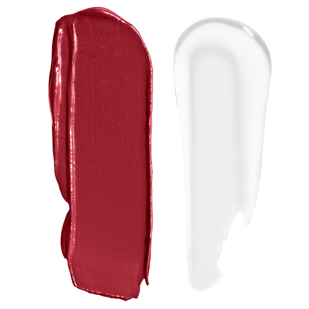 wet n wild | Megalast Lock 'N' Shine Lip Color + Gloss Big Pout Energy | Product swatch, with no background