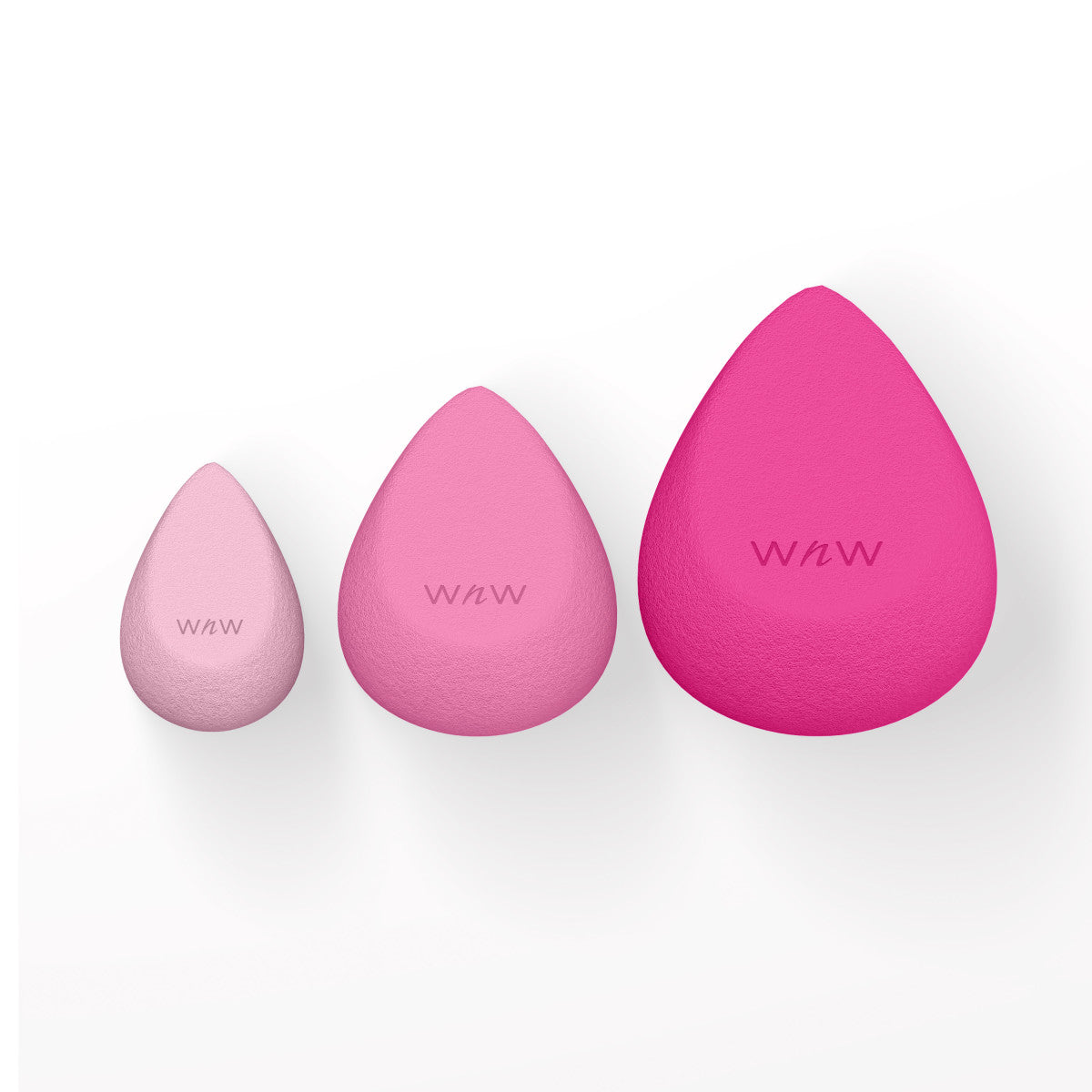 Wet n wild | Power Trio 3-Piece Makeup Sponge Set | Product facing forward, no packaging