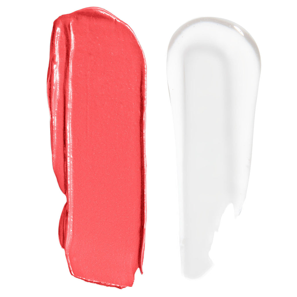 wet n wild | Megalast Lock 'N' Shine Lip Color + Gloss Shining Hybiscus | Product swatch, with no background