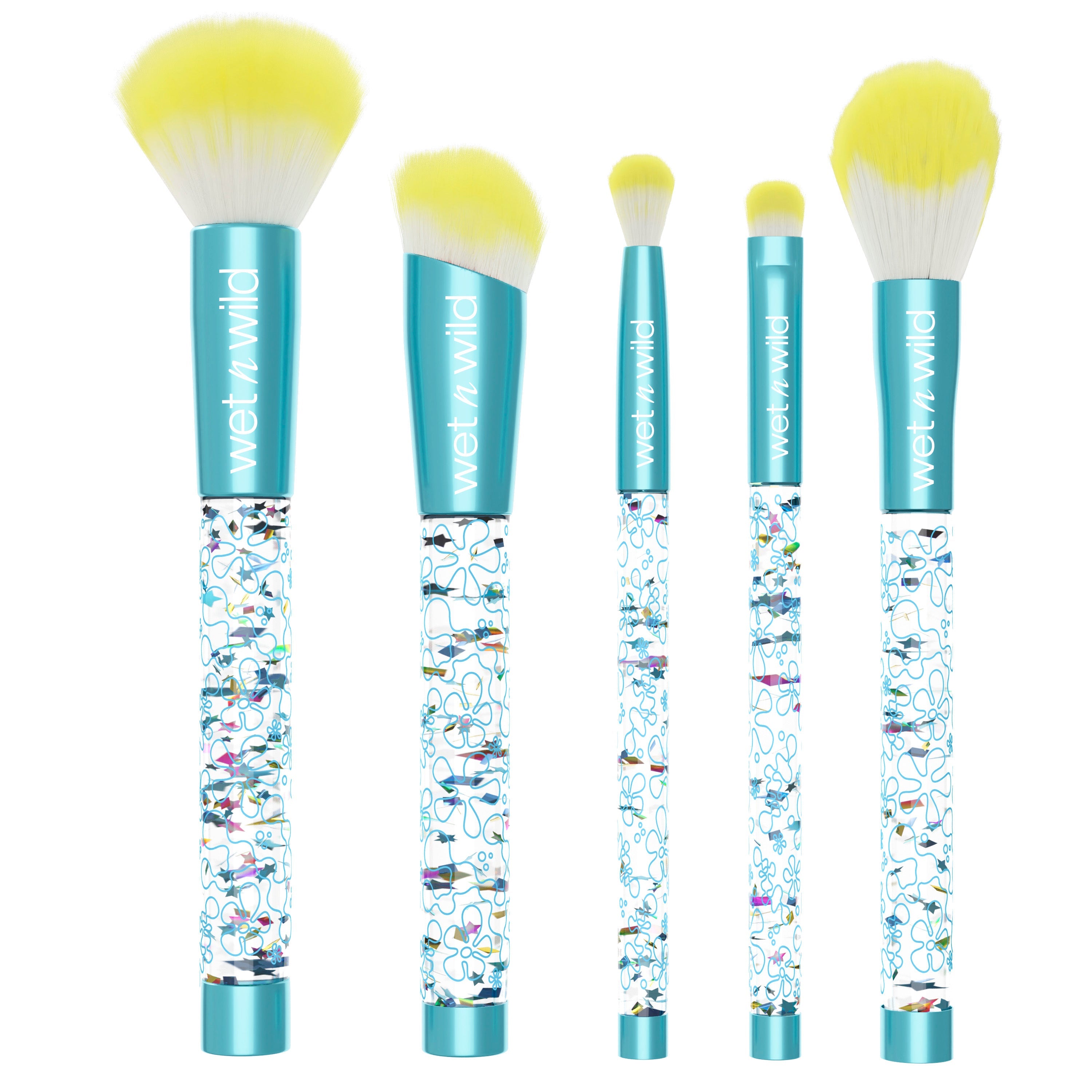 wet n wild x spongebob brush set