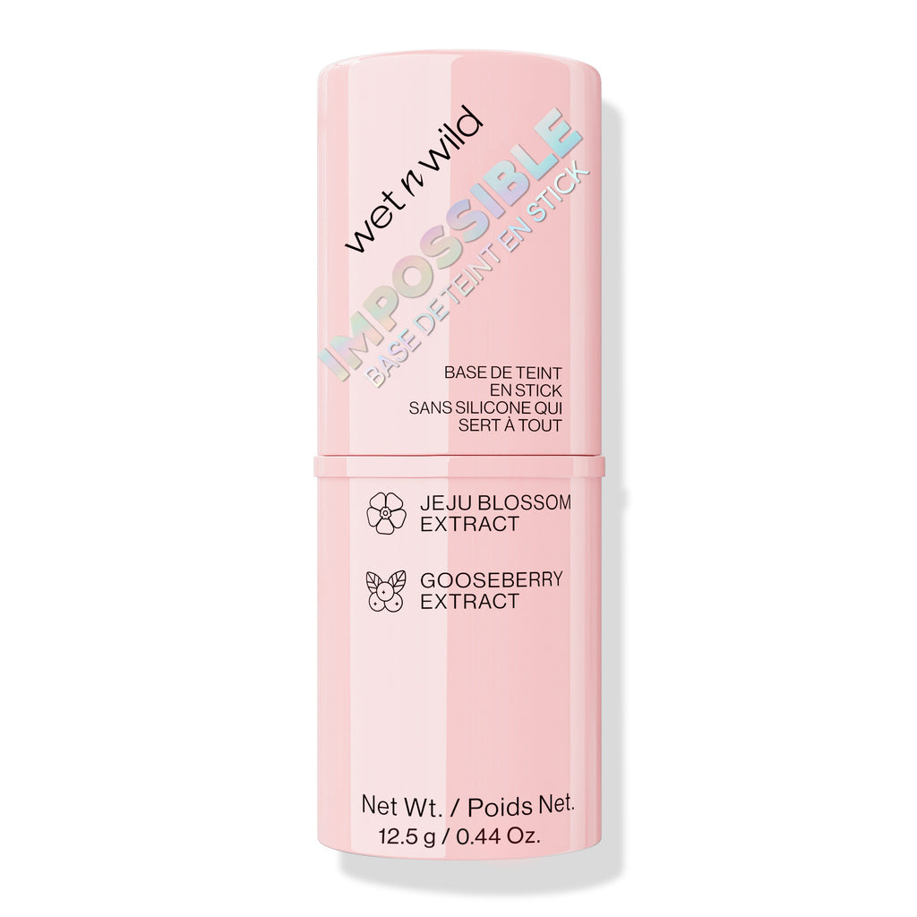 Wet n wild | Impossible Primer Stick | Product front facing lid closed, with no background