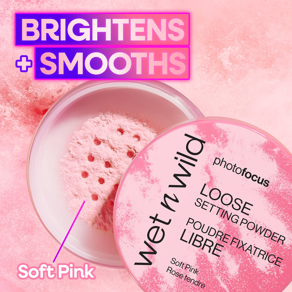 PHOTO FOCUS LOOSE SETTING POWDER | SOFT PINK - wet n wild Beauty