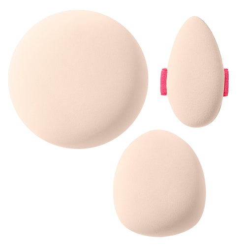 Open image of triple feature 3 piece sponge set for Loose Setting Powders