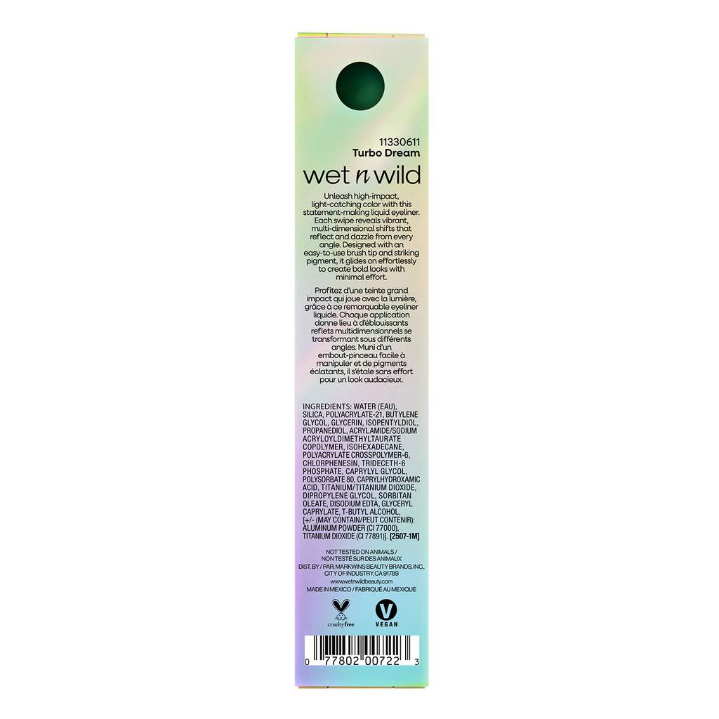 Chameleon Chrome Liquid Eyeliner | Turbo Dream - wet n wild Beauty