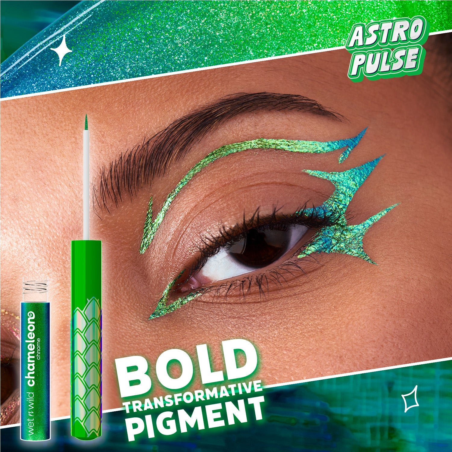 Chameleon Chrome Liquid Eyeliner | Astro Pulse - wet n wild Beauty