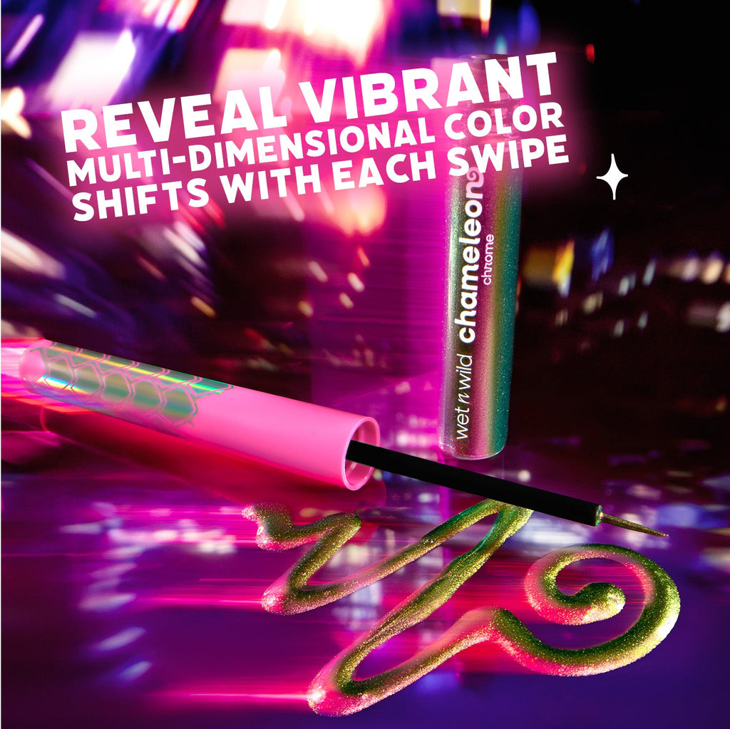 Chameleon Chrome Liquid Eyeliner | Galaxy Dancer - wet n wild Beauty