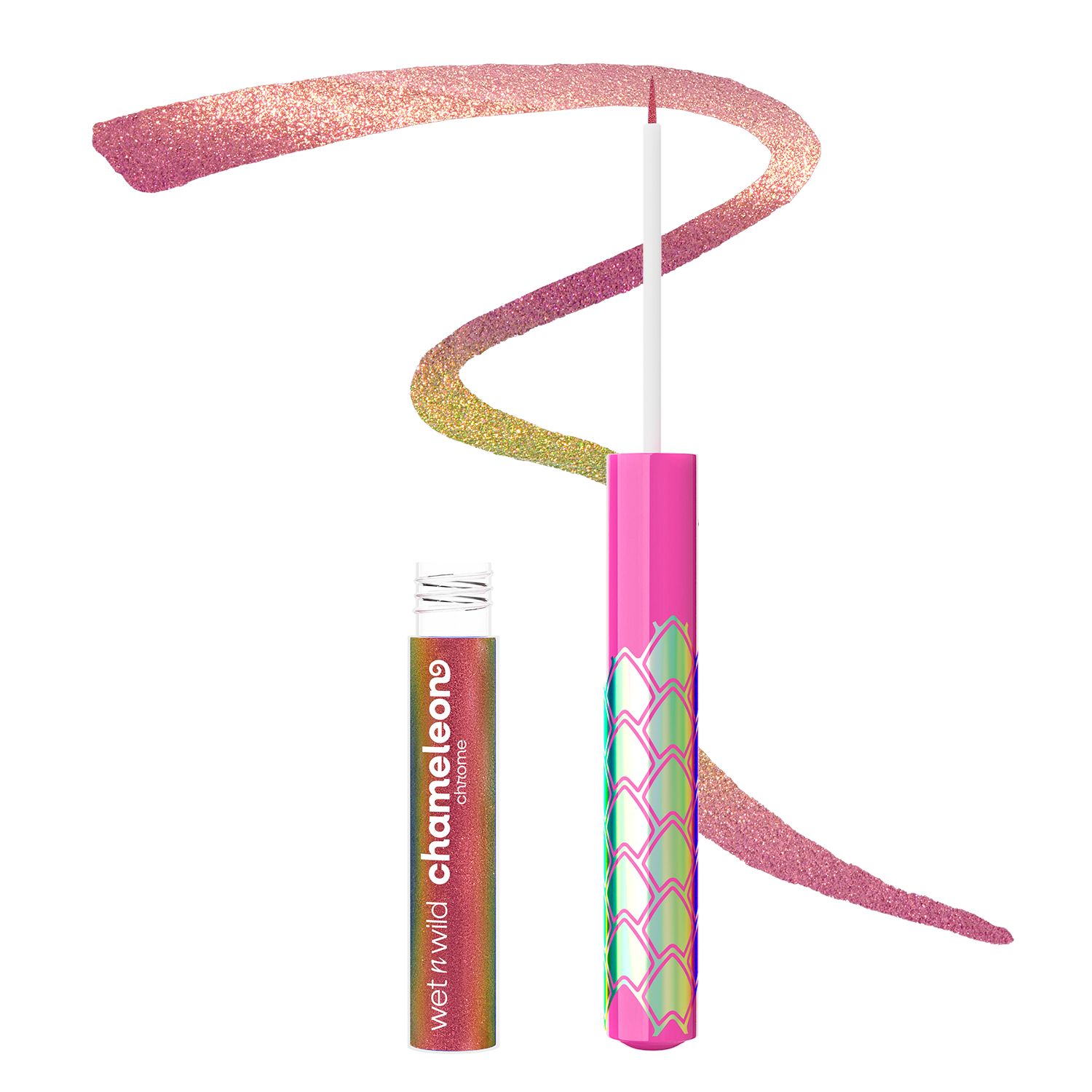 Chameleon Chrome Liquid Eyeliner | Galaxy Dancer - wet n wild Beauty