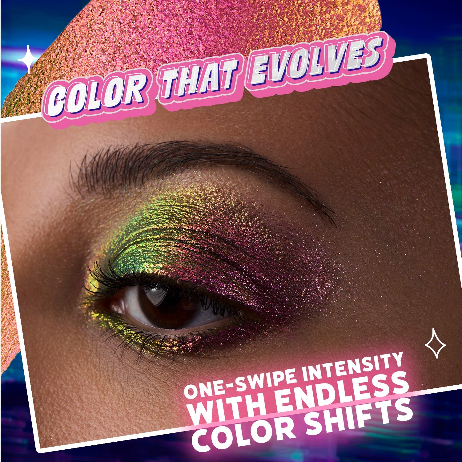 Chameleon Chrome Eyeshadow | Nebula Rush - wet n wild Beauty
