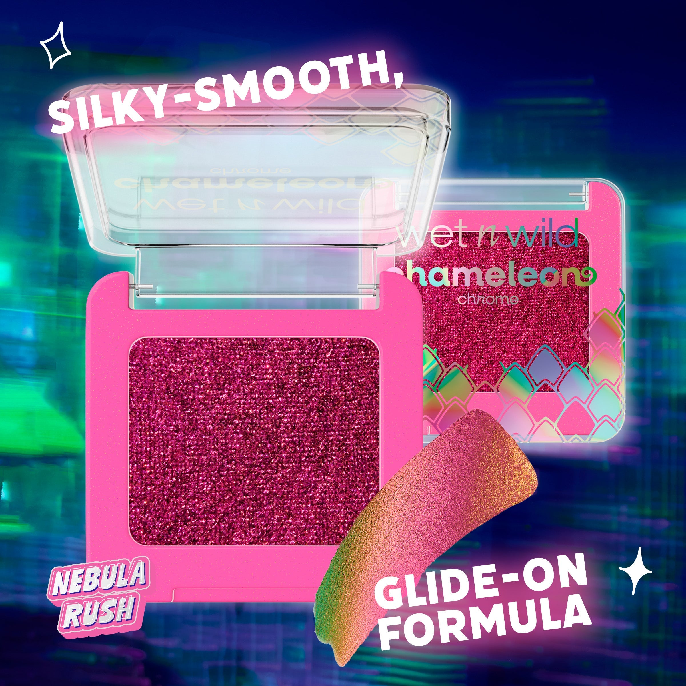 Chameleon Chrome Eyeshadow | Nebula Rush - wet n wild Beauty