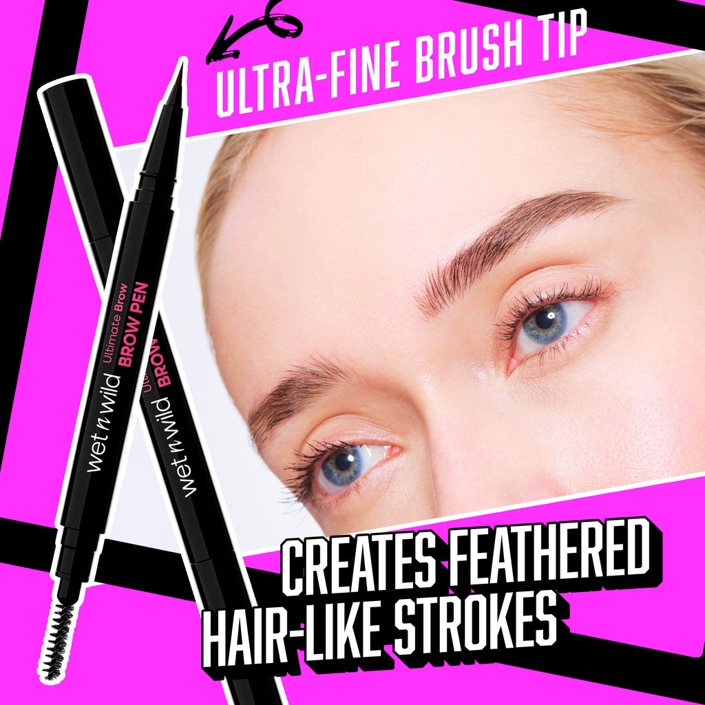 Ultimate Brow Brow Pen | Medium Brown - wet n wild Beauty