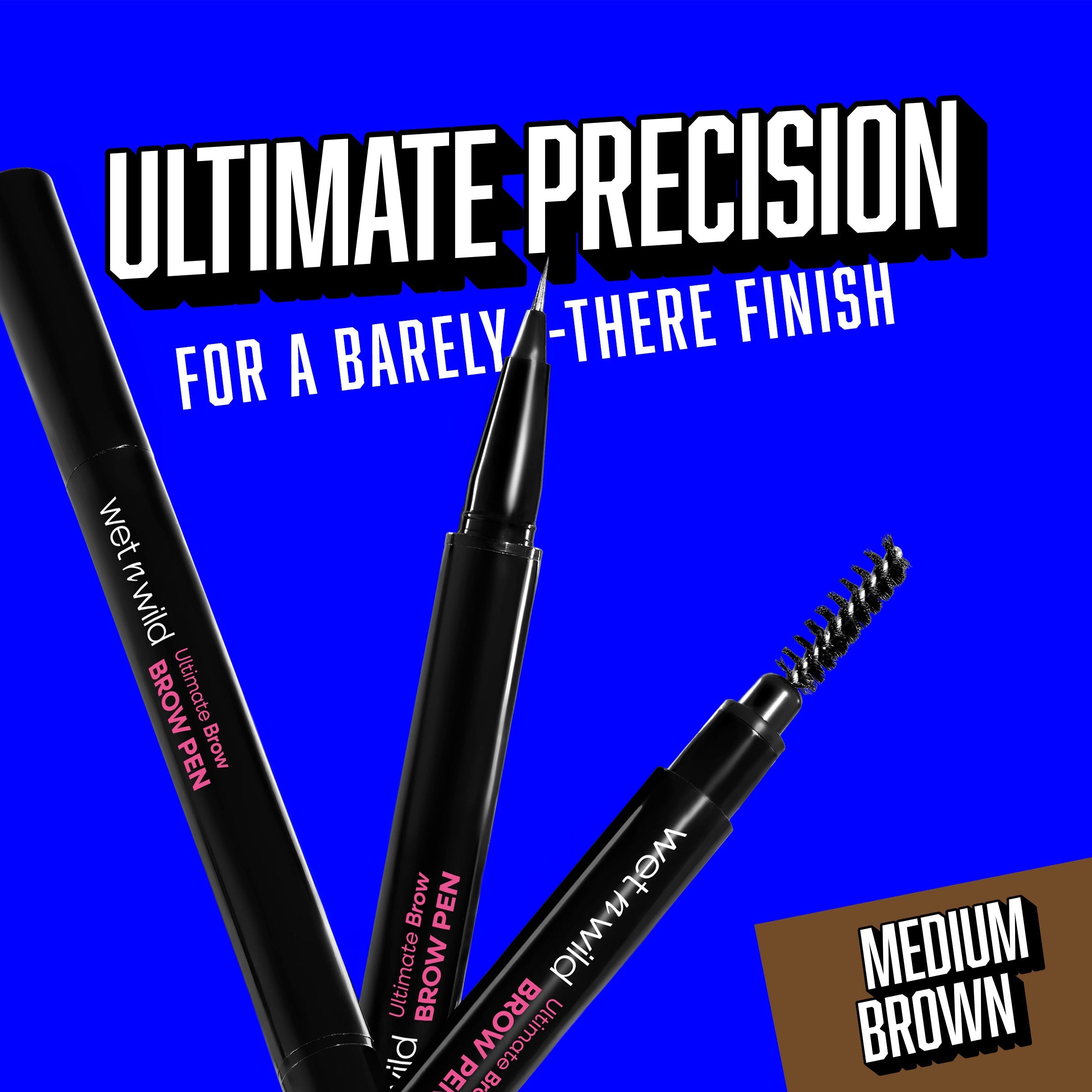 Ultimate Brow Brow Pen | Medium Brown - wet n wild Beauty