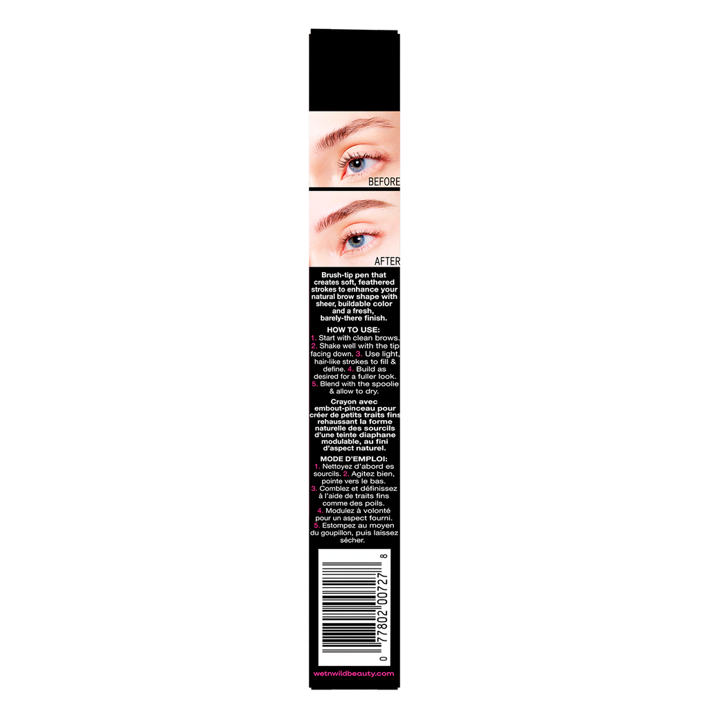 Ultimate Brow Brow Pen | Medium Brown - wet n wild Beauty