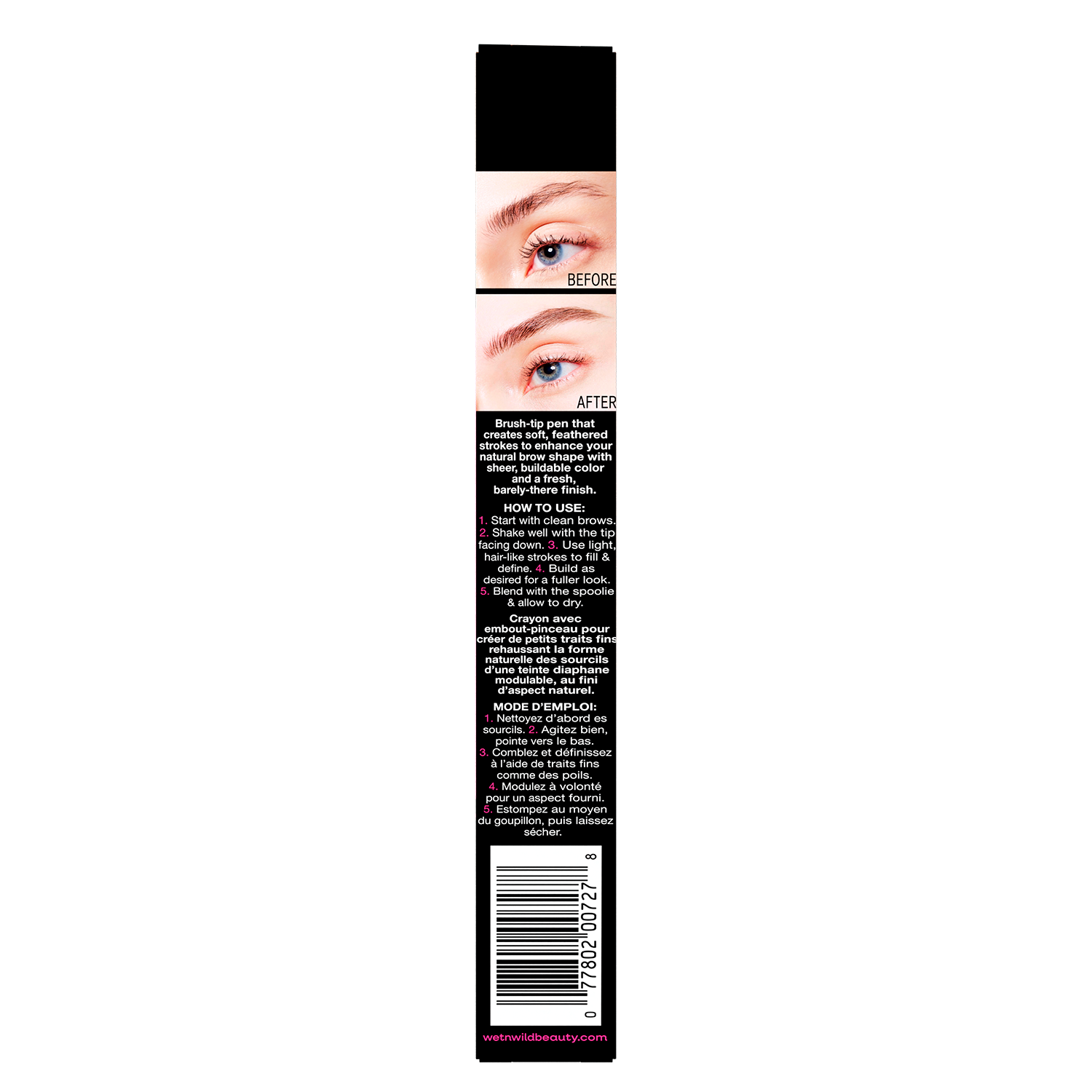 Ultimate Brow Brow Pen | Medium Brown - wet n wild Beauty