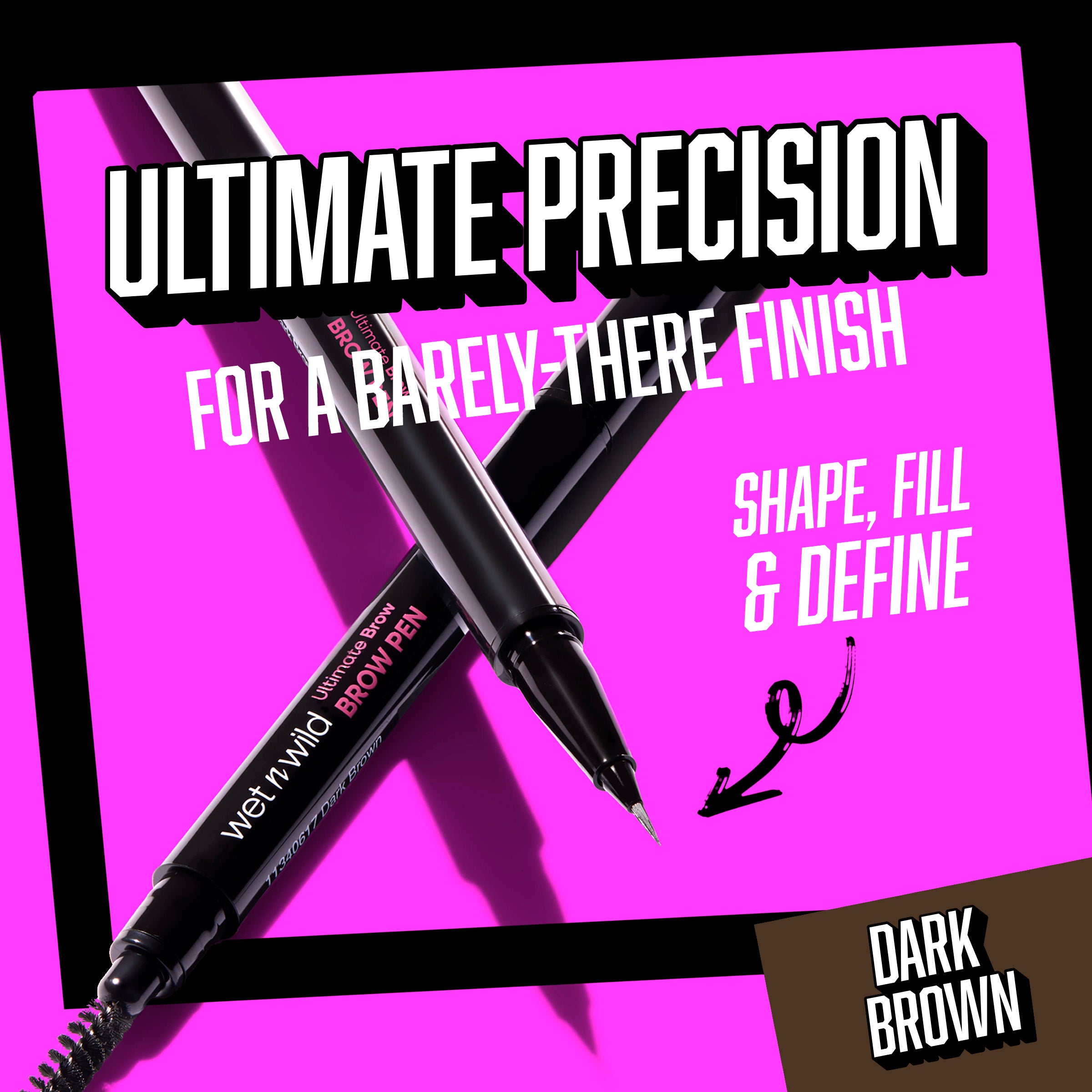 Ultimate Brow Brow Pen | Dark Brown - wet n wild Beauty