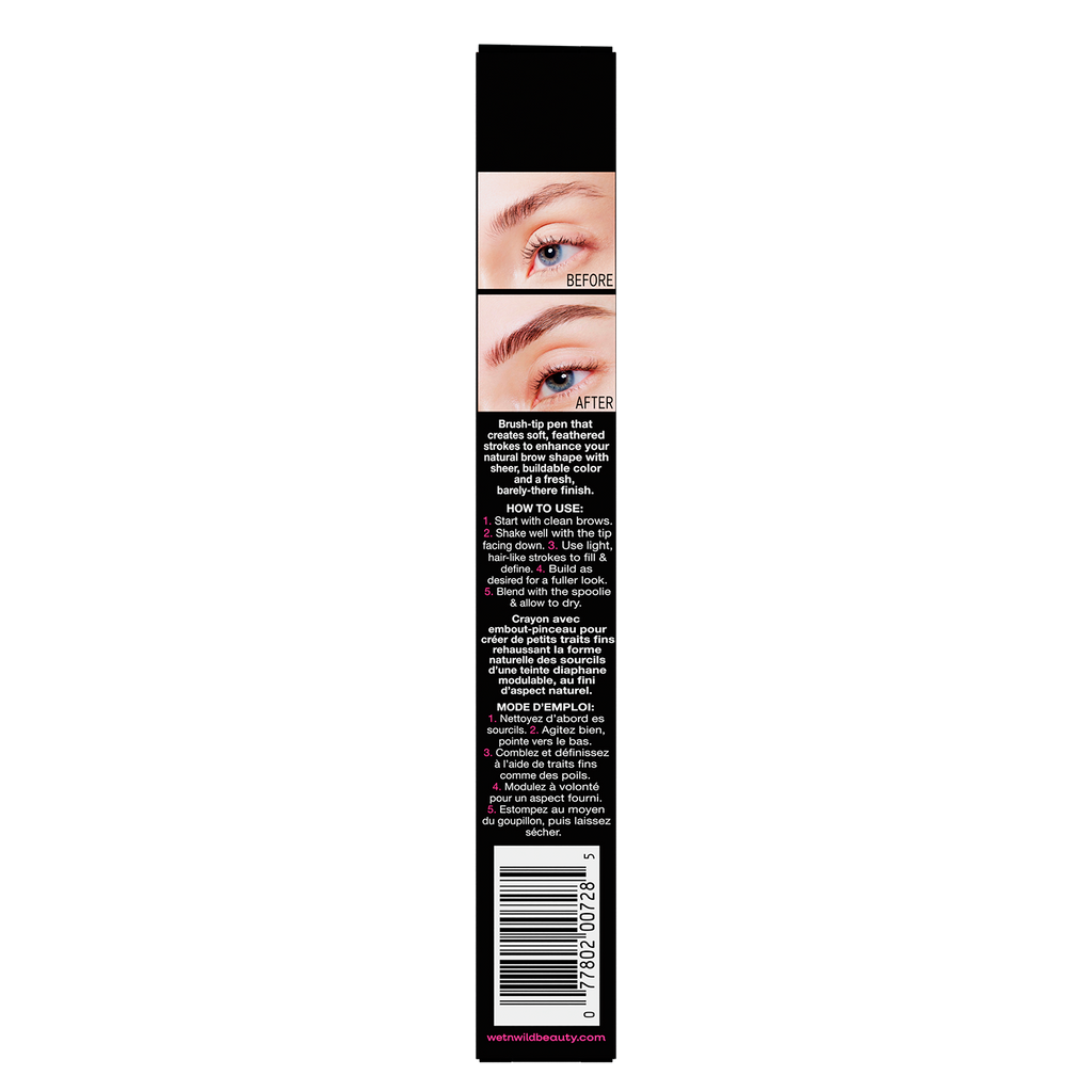 Ultimate Brow Brow Pen | Dark Brown - wet n wild Beauty