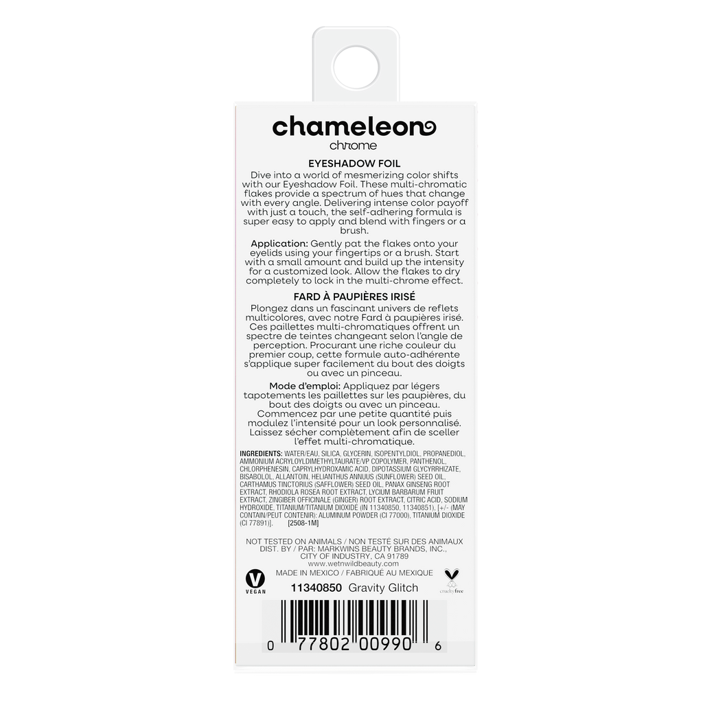 Chameleon Chrome Eyeshadow Foil | Gravity Glitch - wet n wild Beauty