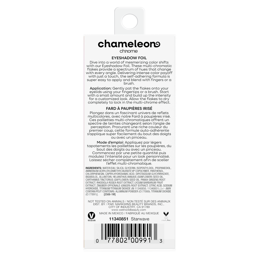 Chameleon Chrome Eyeshadow Foil | Starwave - wet n wild Beauty