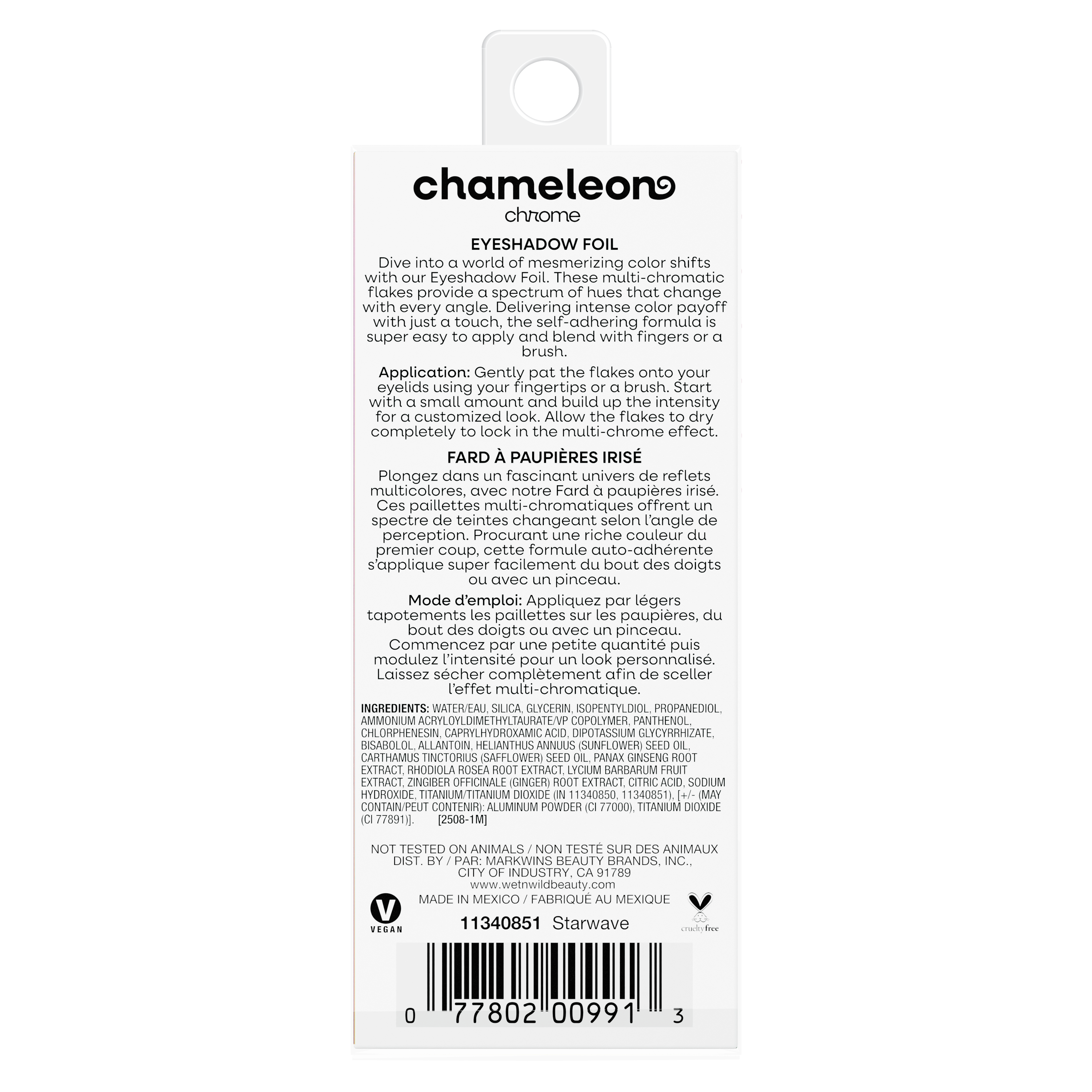 Chameleon Chrome Eyeshadow Foil | Starwave - wet n wild Beauty