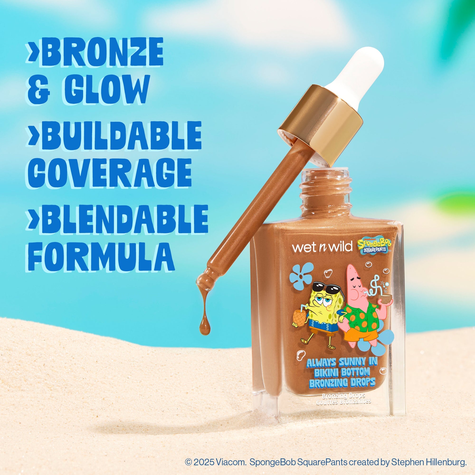 ALWAYS SUNNY IN BIKINI BOTTOM BRONZING DROPS - wet n wild Beauty