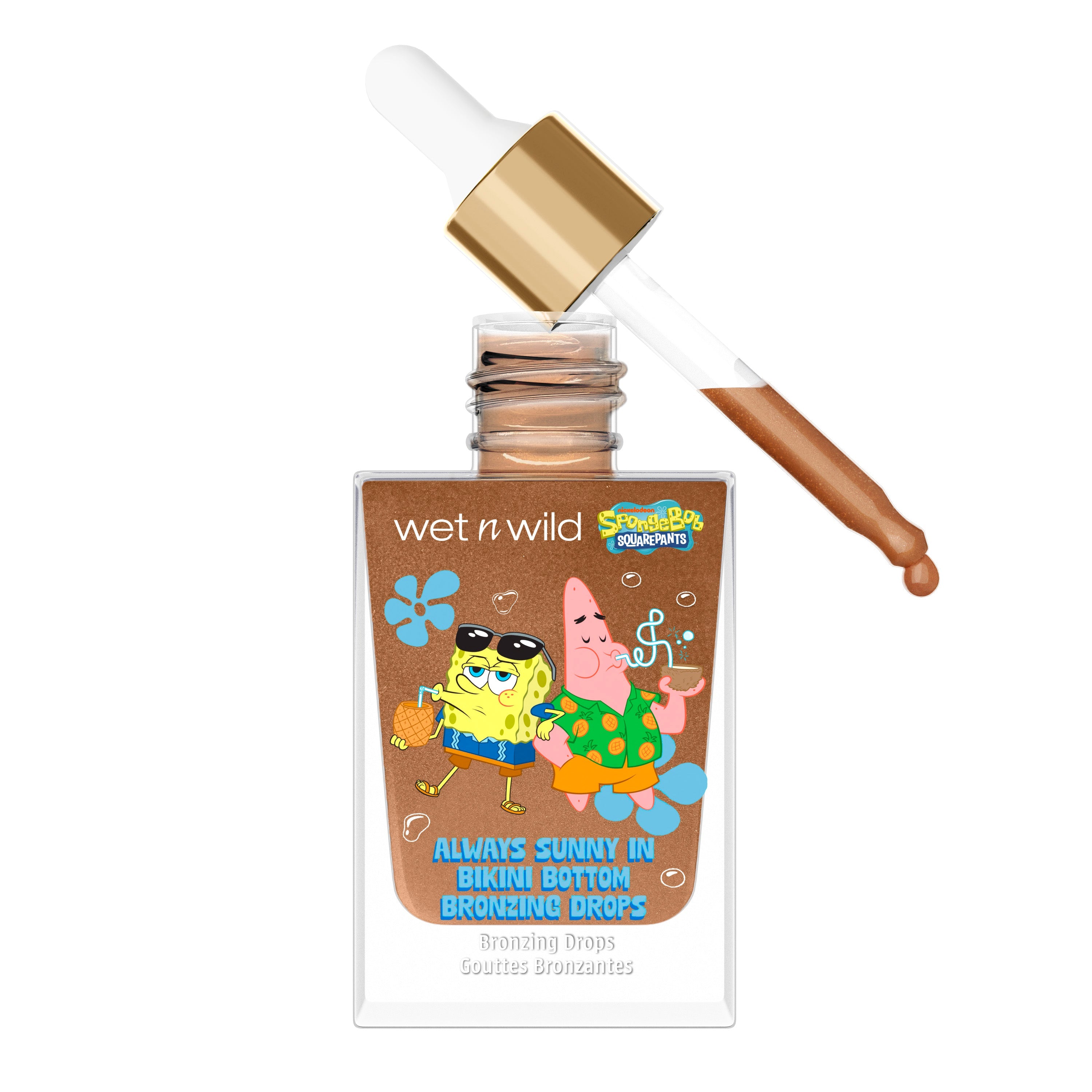 wet n wild x spongebob bronzing drops
