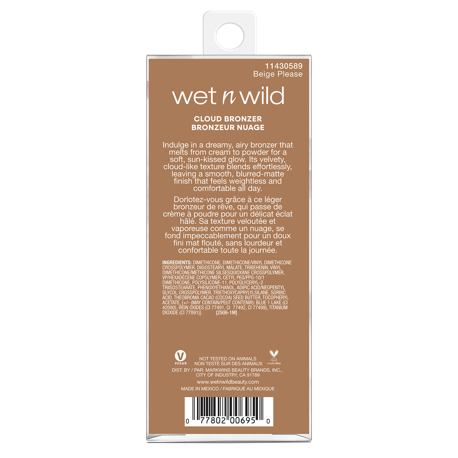 Mother Fluffer Cloud Bronzer | Beige Please - wet n wild Beauty