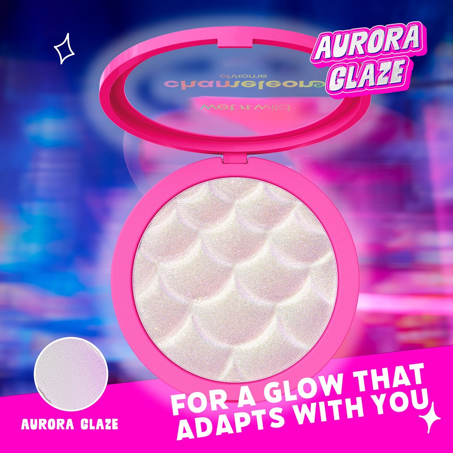 Chameleon Chrome Highlighter | Aurora Glaze - wet n wild Beauty