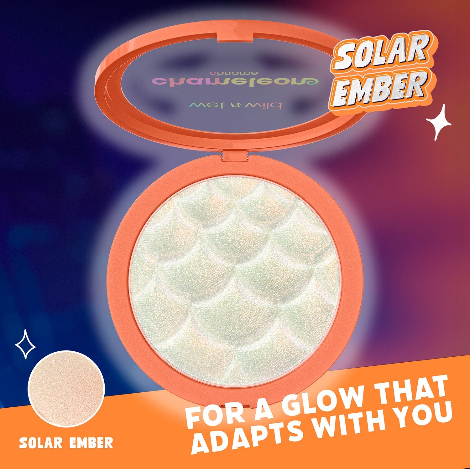 Chameleon Chrome Highlighter | Solar Ember - wet n wild Beauty