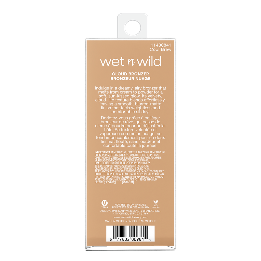 Mother Fluffer Cloud Bronzer | Cool Brew - wet n wild Beauty
