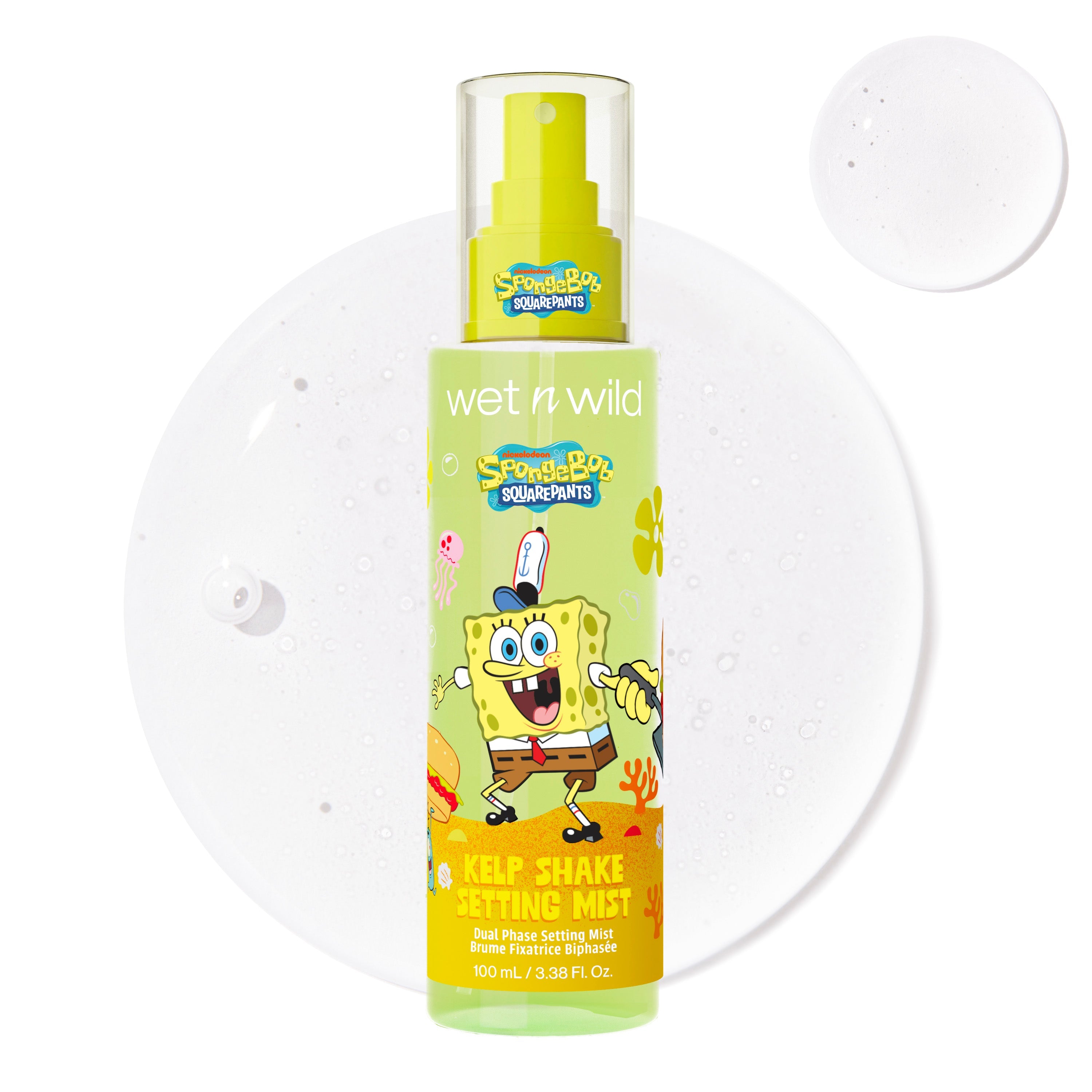 wet n wild x spongebob duo phase setting mist