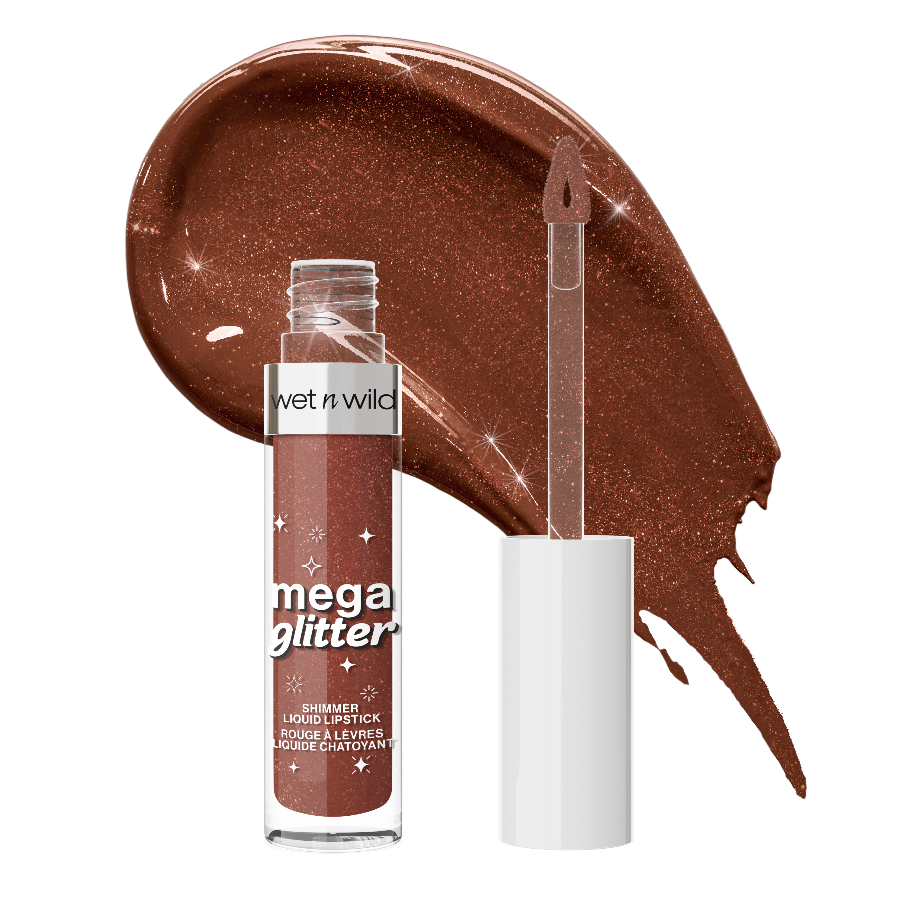 Mega Glitter Shimmer Liquid Lipstick | Hear Me Out - wet n wild Beauty