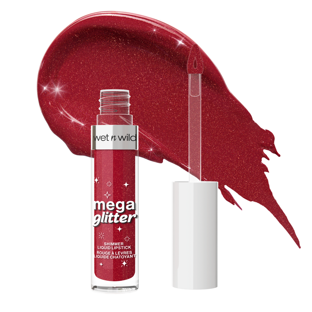 Mega Glitter Shimmer Liquid Lipstick | New Soulmate - wet n wild Beauty