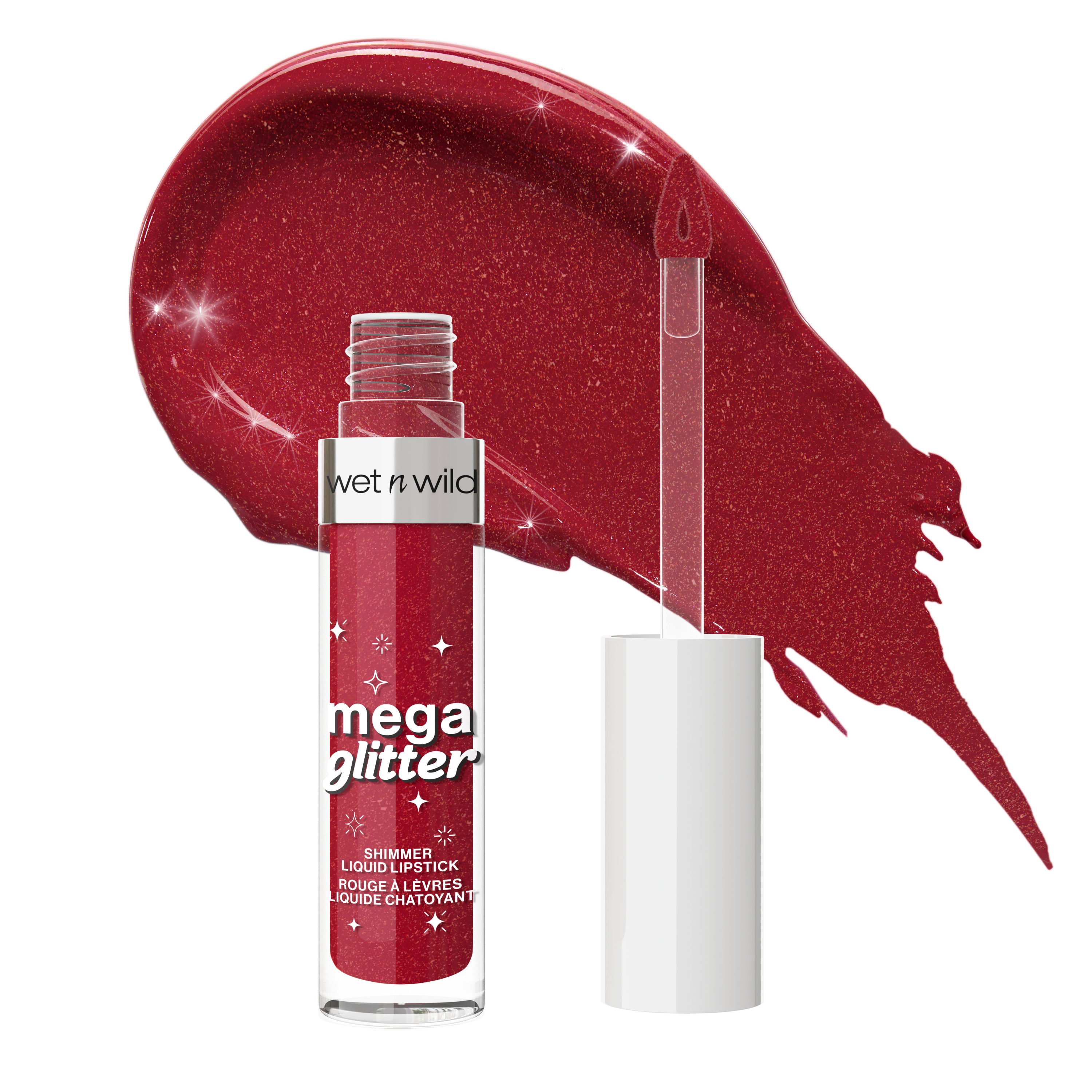 Mega Glitter Shimmer Liquid Lipstick | New Soulmate - wet n wild Beauty