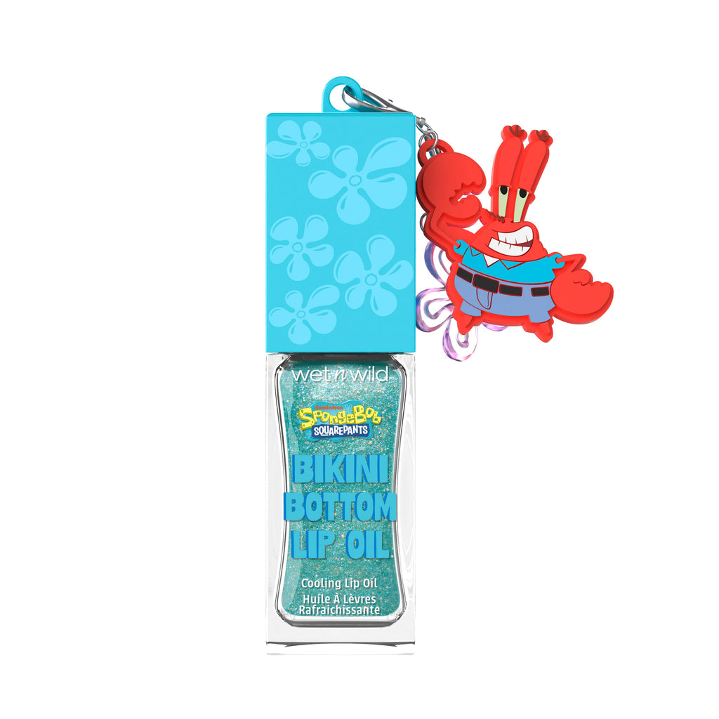 wet n wild x spongebob cooling lip oil