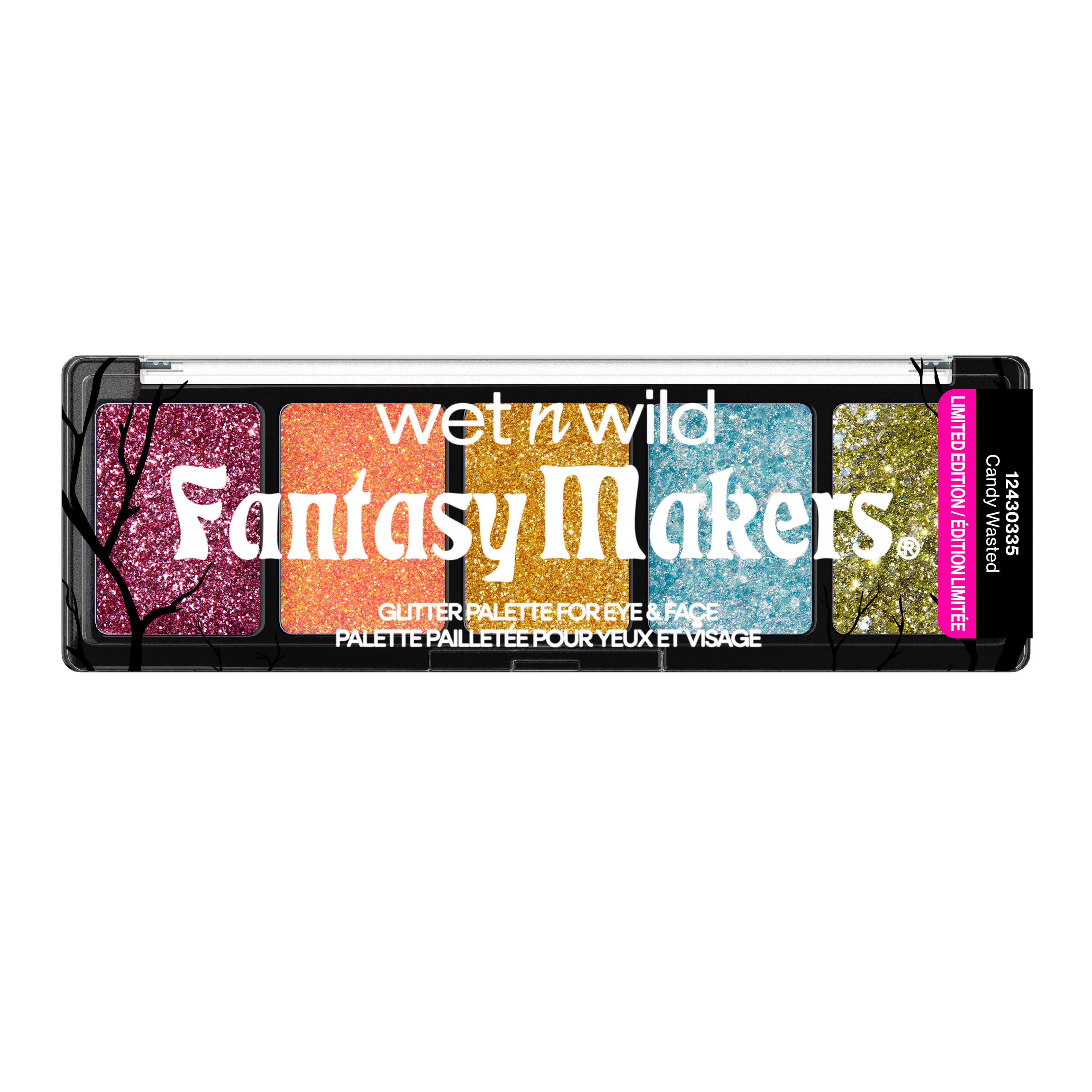 GLITTER PALETTE FOR EYE & FACE | CANDY WASTED - wet n wild Beauty