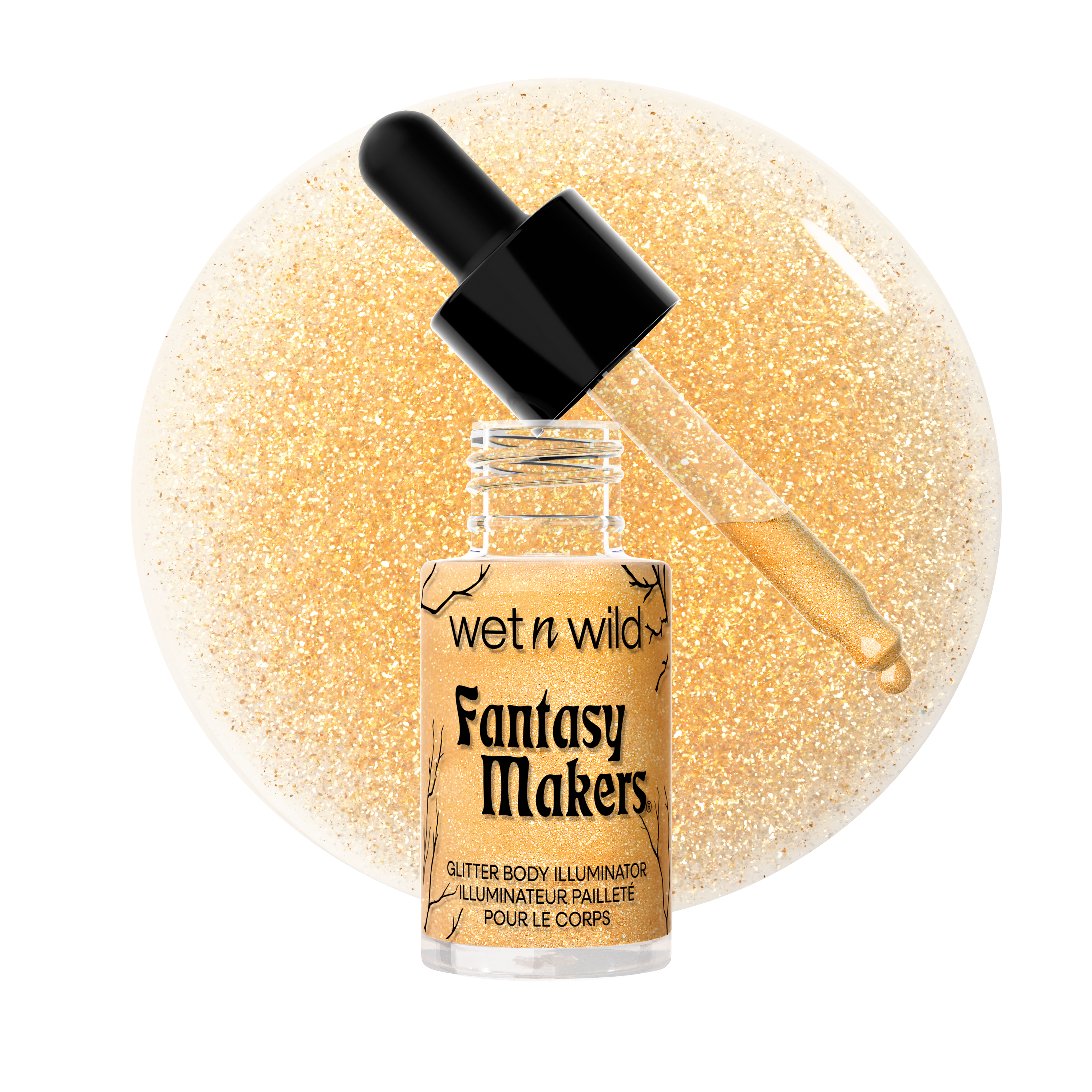 GLITTER BODY ILLUMINATOR | FOUNTAIN OF GOLD - wet n wild Beauty