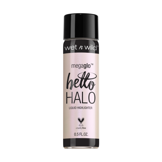 MegaGlo Liquid Highlighter-Halographic - Product front facing with cap off on a white background