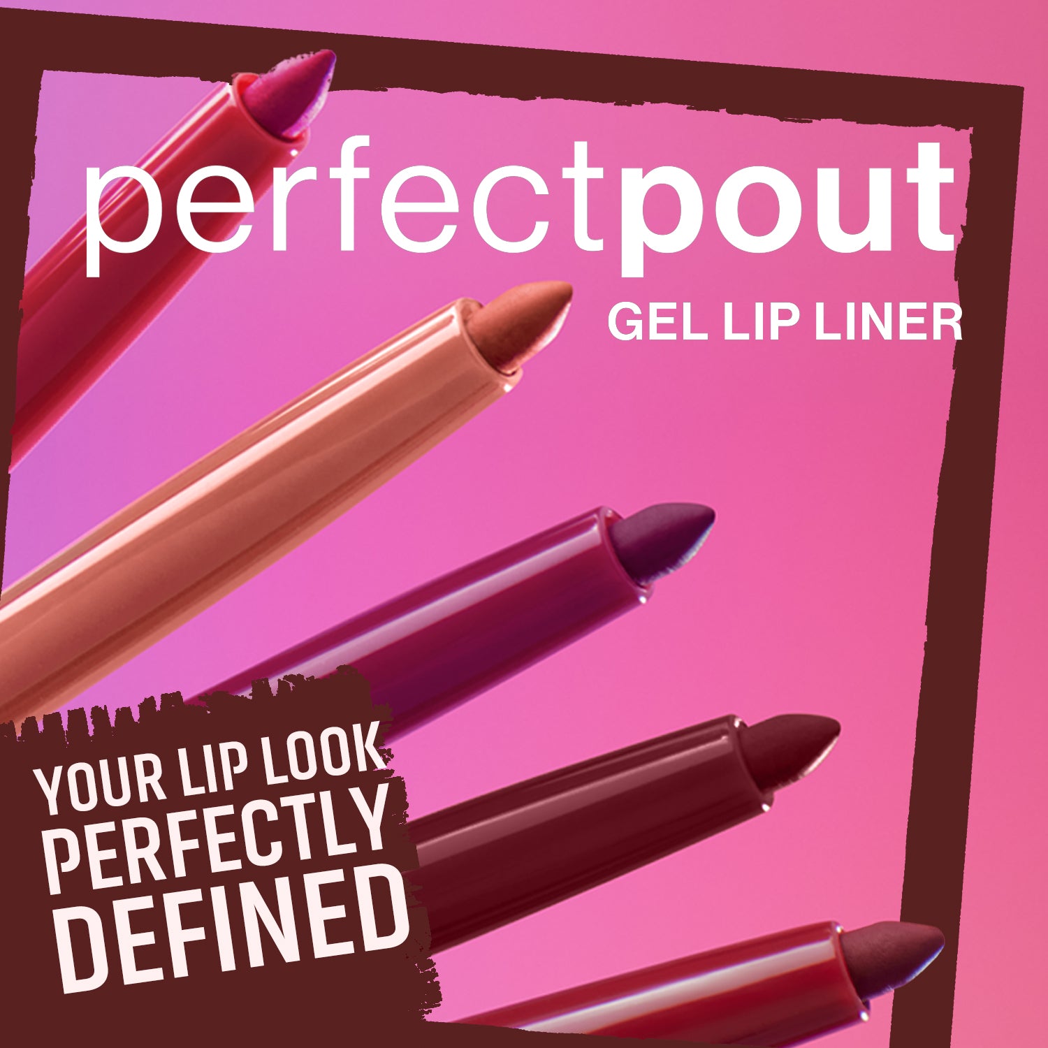 Perfect Pout Gel Lip Liner | Gone Burgundy - wet n wild Beauty