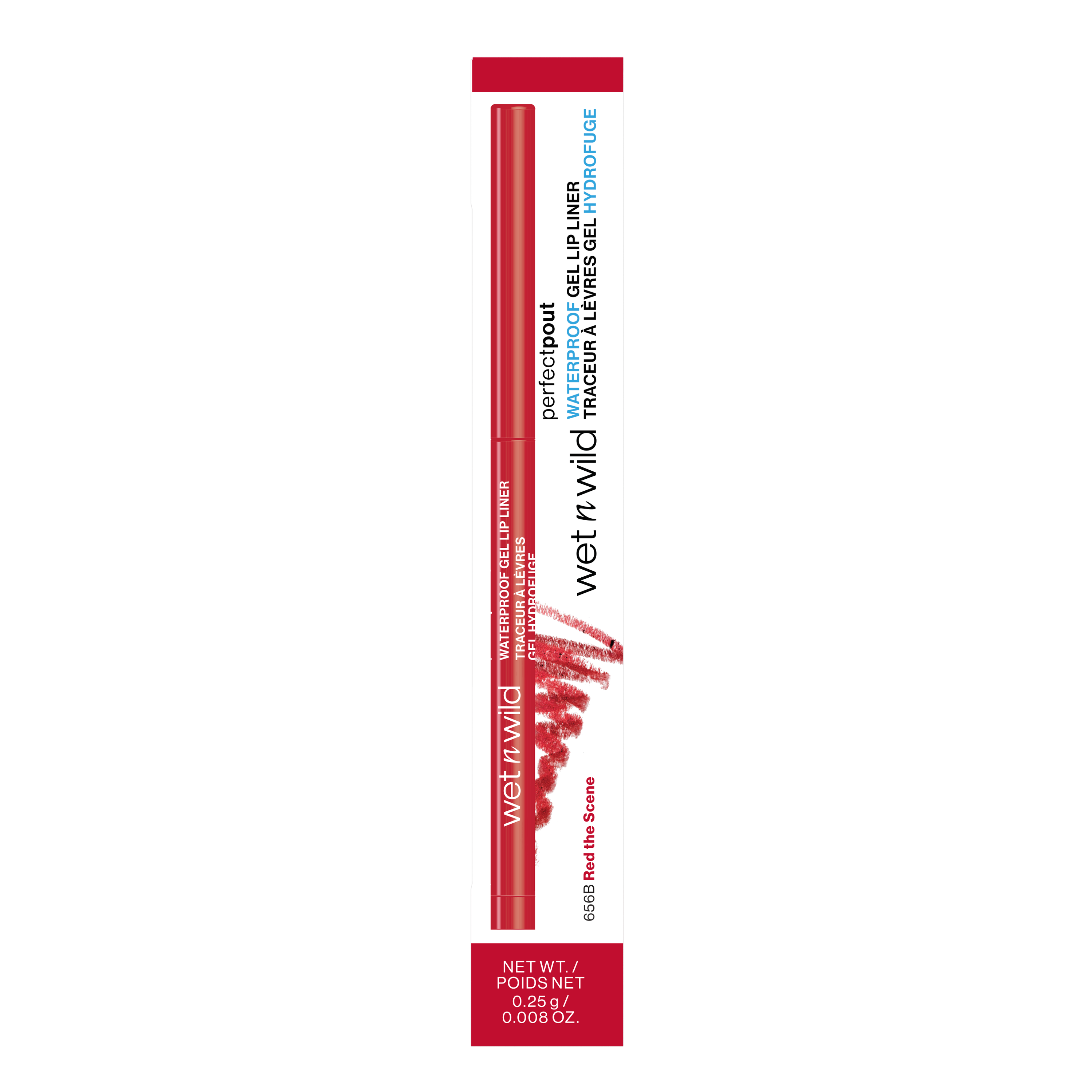 Perfect Pout Gel Lip Liner -Red The Scene - wet n wild Beauty