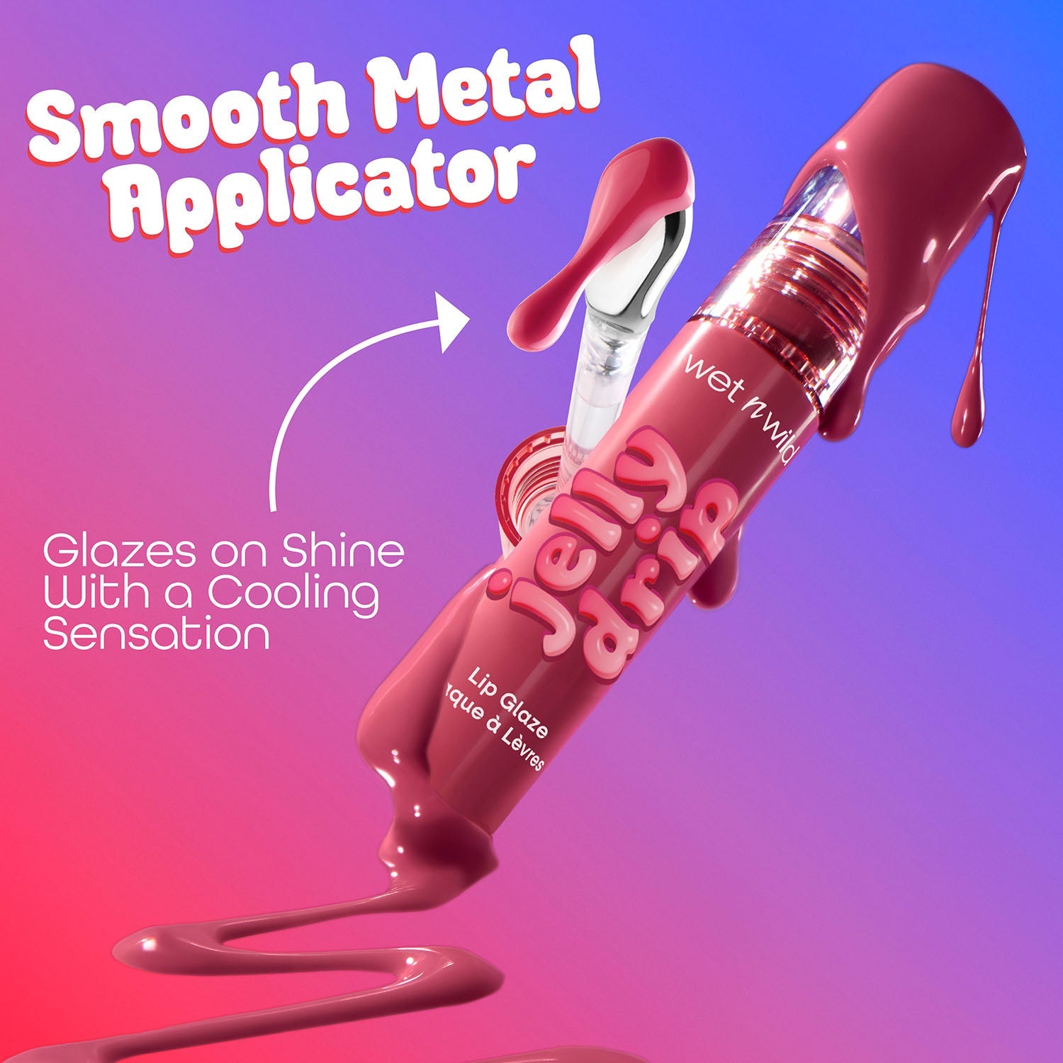 Jelly Drip Lip Glaze | Berry Squish - wet n wild Beauty