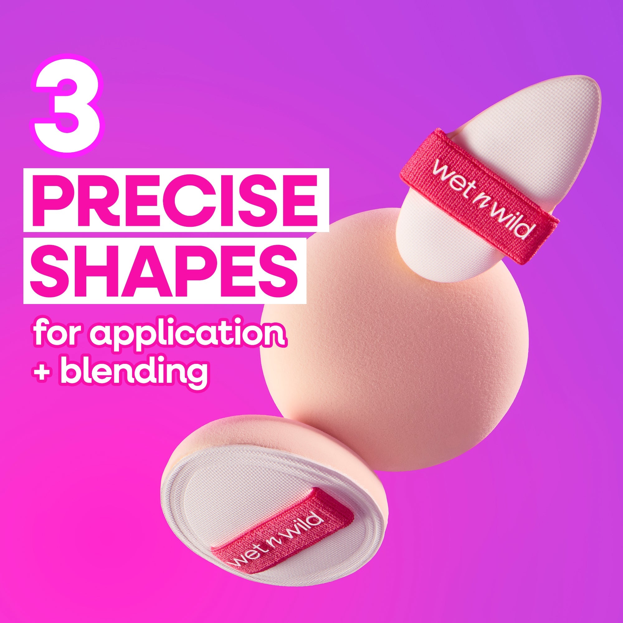 3 PIECE CUSHION SPONGE SET - wet n wild Beauty