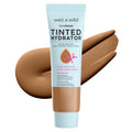 Wet n wild | Bare Focus Tinted Hydrator Tinted Skin Veil | Product front facing lid closed, with product swatch no background